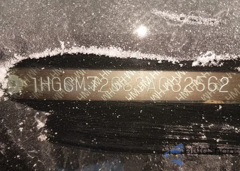 2003 Honda Accord 2.4 Ex из США, поврежденный, VIN 1HGCM72683A032562